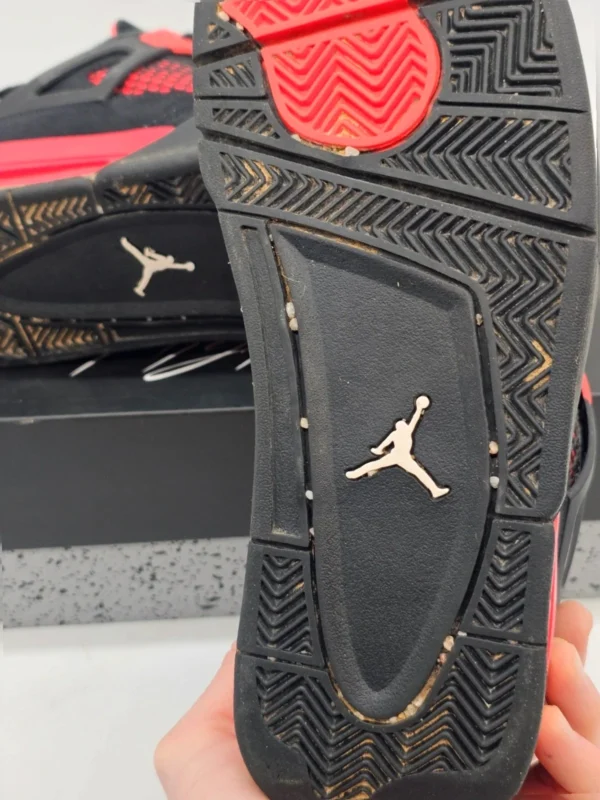 Nike Air Jordan 4 Retro Red thunder size 44 eu