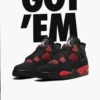 Nike Air Jordan 4 Retro Red thunder size 44 eu