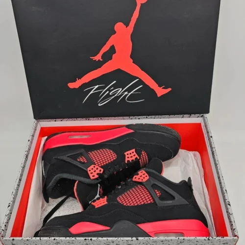 Nike Air Jordan 4 Retro Red thunder size 44 eu