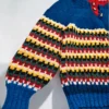 Viking of Norway, sweter dziergany, 100% wełna + Superwash, size M