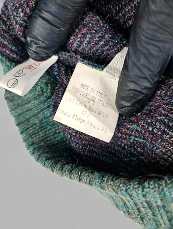Etienne Aigner sweter wełniany z motywem Myśliwskim  moher, unisex