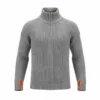 Sweter 100% wełniany Z krytymi łapkami Beaver Lake – styl outdoorowy