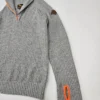 Sweter 100% wełniany Z krytymi łapkami Beaver Lake – styl outdoorowy