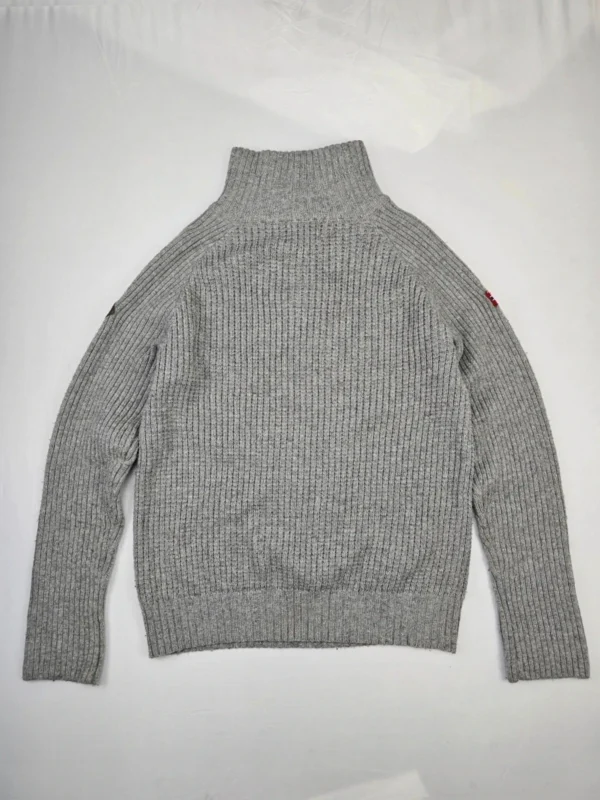 Sweter 100% wełniany Z krytymi łapkami Beaver Lake – styl outdoorowy