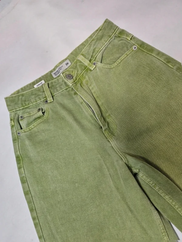 Spodnie Damskie House Denim – wide leg, bawełna