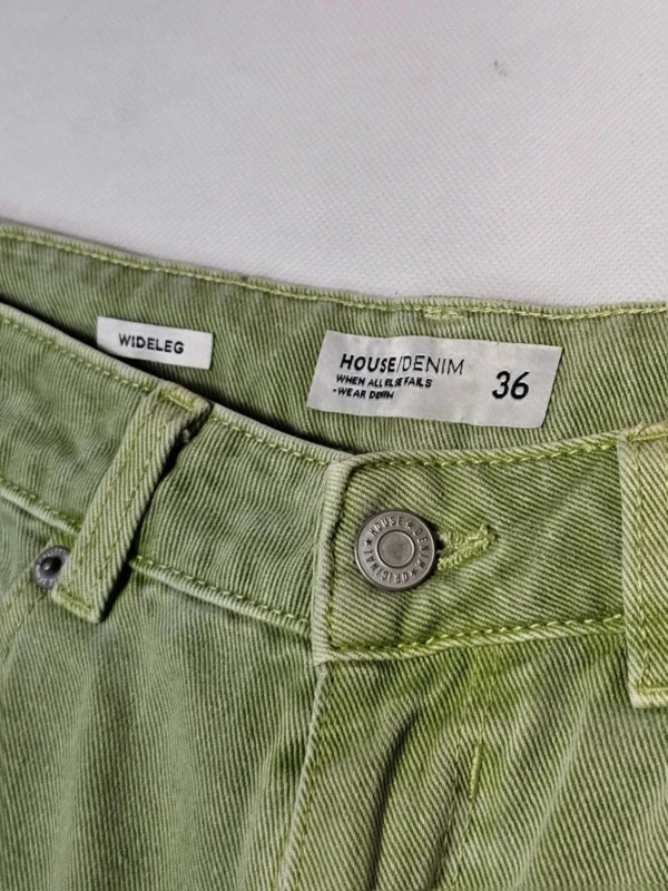 Spodnie Damskie House Denim – wide leg, bawełna