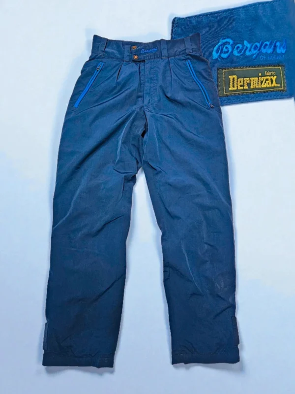 Spodnie turystyczne Bergans Of Norway Dermizax – granatowe, S