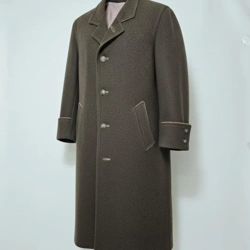 Płaszcz męski Zeiler Lodenfrey Tirol 100% Schurwolle oryginalny loden Austria 112 cm