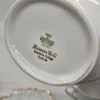 Mitterteich Bavaria Princess Gold serwis kawowy 6 osób biała porcelana złocona