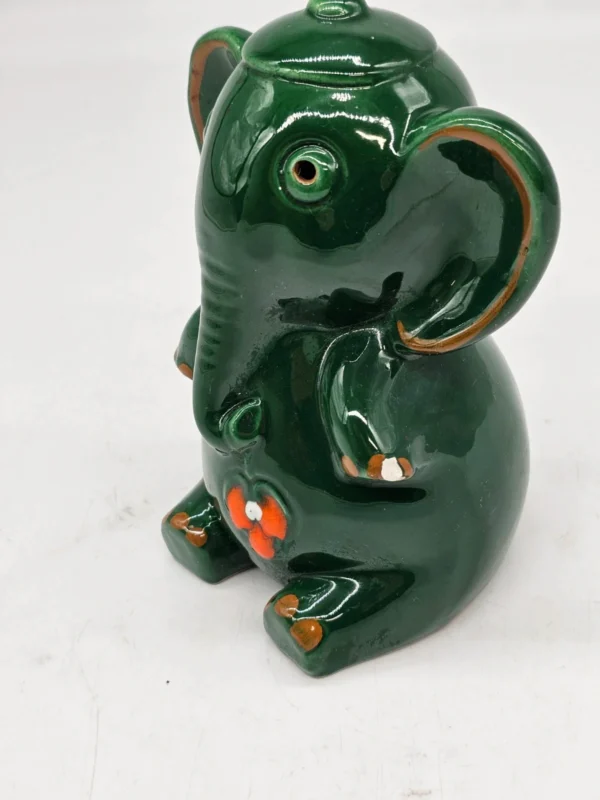 Ceramiczna skarbonka słoń Made in Italy 17 cm