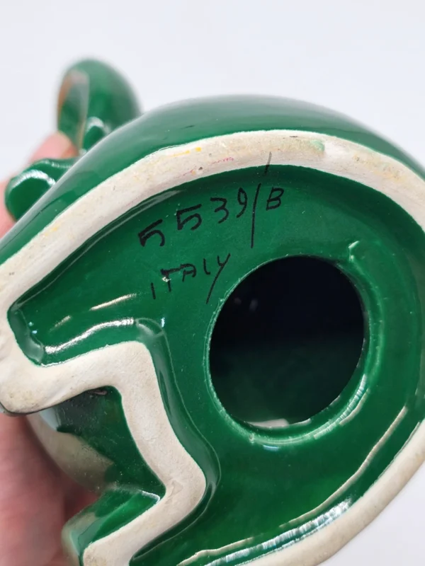 Ceramiczna skarbonka słoń Made in Italy 17 cm