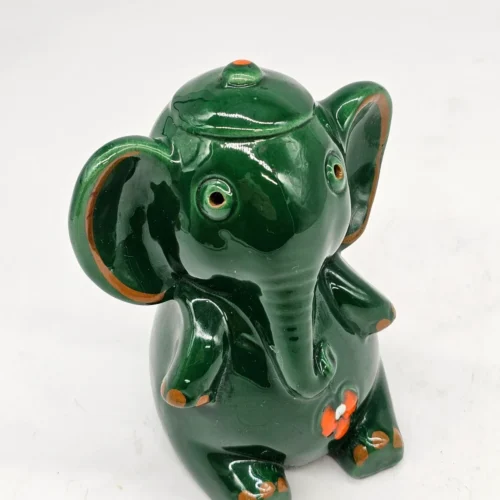 Ceramiczna skarbonka słoń Made in Italy 17 cm
