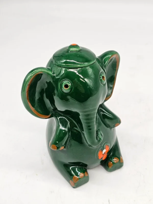 Ceramiczna skarbonka słoń Made in Italy 17 cm