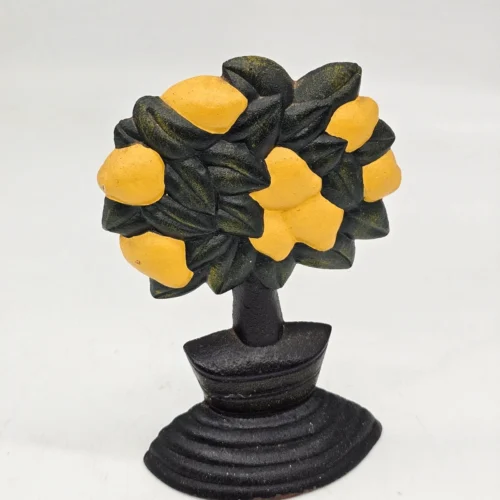 Metalowa figurka drzewko cytrynowe Madrid Fuenlabrada 20 cm