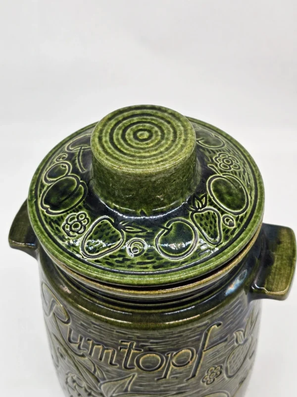 Duży pojemnik ceramiczny Rumtopf W Germany 35 cm