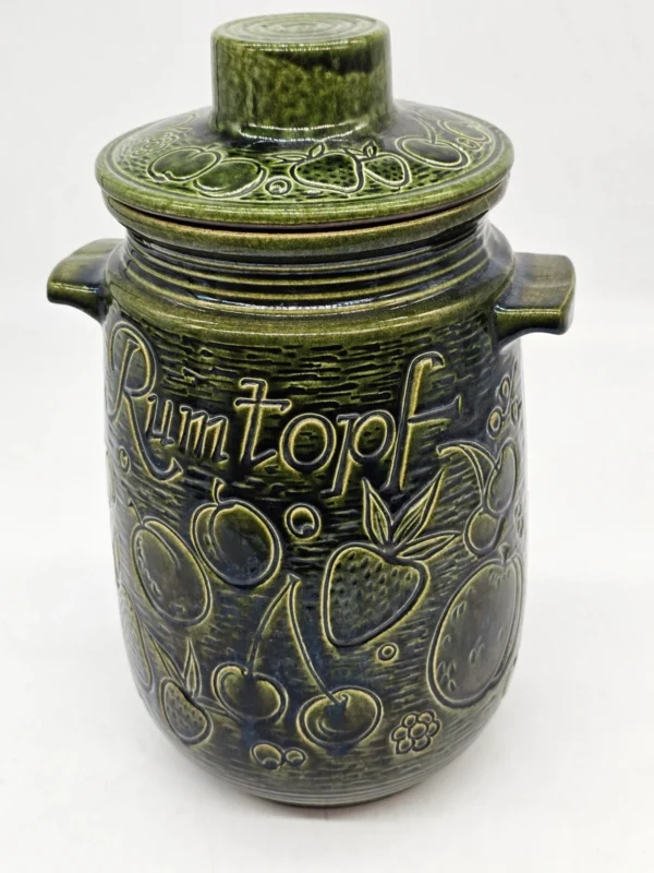 Duży pojemnik ceramiczny Rumtopf W Germany 35 cm