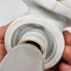 Lampa ścienna retro w Stylu Bauhaus – projekt przypisywany Wilhelmowi Wagenfeldowi, lata 60.