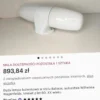 Lampa ścienna retro w Stylu Bauhaus – projekt przypisywany Wilhelmowi Wagenfeldowi, lata 60.