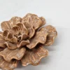 Ceramiczny kwiat dekoracyjny ścienny 11 cm
