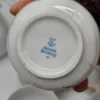Porcelana Bavaria Schumann serwis kawowy kwiaty złocenia 9 filiżanek dzbanek cukiernica mlecznik