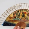 Wachlarz hiszpański pamiątkowy Corrida Flamenco 33 × 19 cm