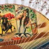 Wachlarz hiszpański pamiątkowy Corrida Flamenco 33 × 19 cm