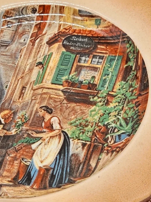 Talerz dekoracyjny schramberg Der Ewige Hochzeiter Carl Spitzweg
