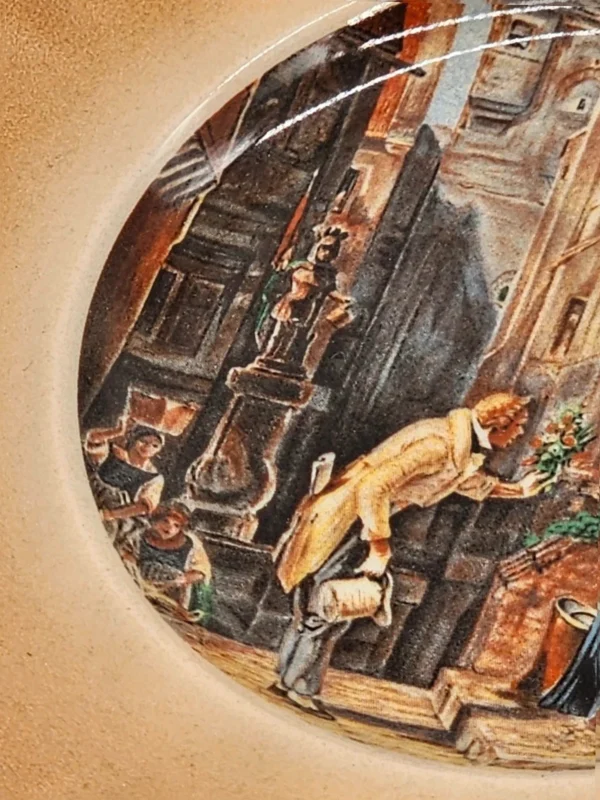 Talerz dekoracyjny schramberg Der Ewige Hochzeiter Carl Spitzweg