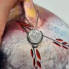 Ręcznie Malowana amfora handmade Mini wazonik 13 cm motywy antyczne