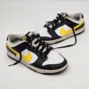 Nike Dunk Low Czarno białe zółty swoosh EUR 42 oryginalne