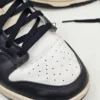 Nike Dunk Low Czarno białe zółty swoosh EUR 42 oryginalne