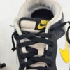Nike Dunk Low Czarno białe zółty swoosh EUR 42 oryginalne