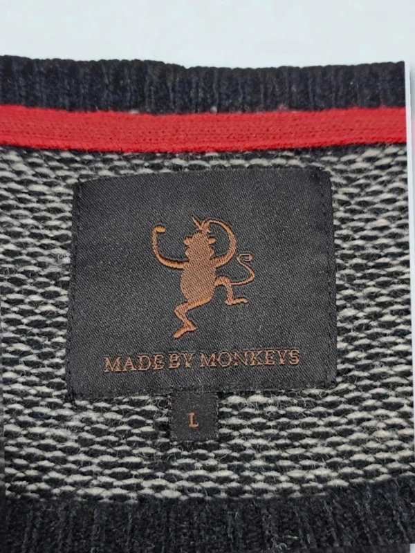 Sweter Z wełny Jagnięcej, size L, *Lambswool* Made by Monkeys