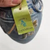 Ceramica AU Canarias amfora ceramiczna 17 cm na metalowym stojaku oryginał Wyspy Kanaryjskie