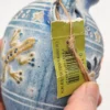 Ceramica AU Canarias amfora ceramiczna 17 cm na metalowym stojaku oryginał Wyspy Kanaryjskie