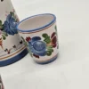 Zestaw ceramiczny Handarbeit Niemcy dzbanek + 3 kubki ręcznie malowane