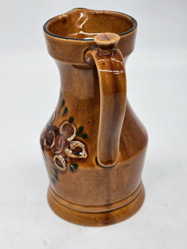 Dzban ceramiczny Vintage 25 cm, kwiaty