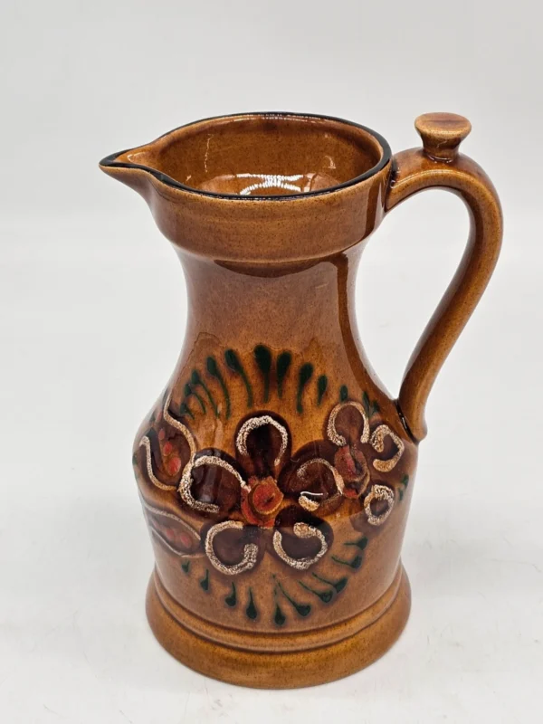 Dzban ceramiczny Vintage 25 cm, kwiaty