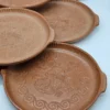 Talerz ceramiczny do pizzy 26 cm West Germany brąz rustykalny cena za 1 szt