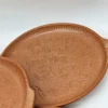Talerz ceramiczny do pizzy 26 cm West Germany brąz rustykalny cena za 1 szt