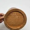 Drewniany kufel Oslo 98 700 ml wysoki 15 cm vintage