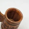 Drewniany kufel Oslo 98 700 ml wysoki 15 cm vintage