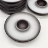 świeczniki ceramiczne modernistyczne 6 szt. o 12 cm