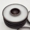 świeczniki ceramiczne modernistyczne 6 szt. o 12 cm