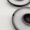 świeczniki ceramiczne modernistyczne 6 szt. o 12 cm
