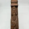 Rzeźba drewniana postać starca 54 cm