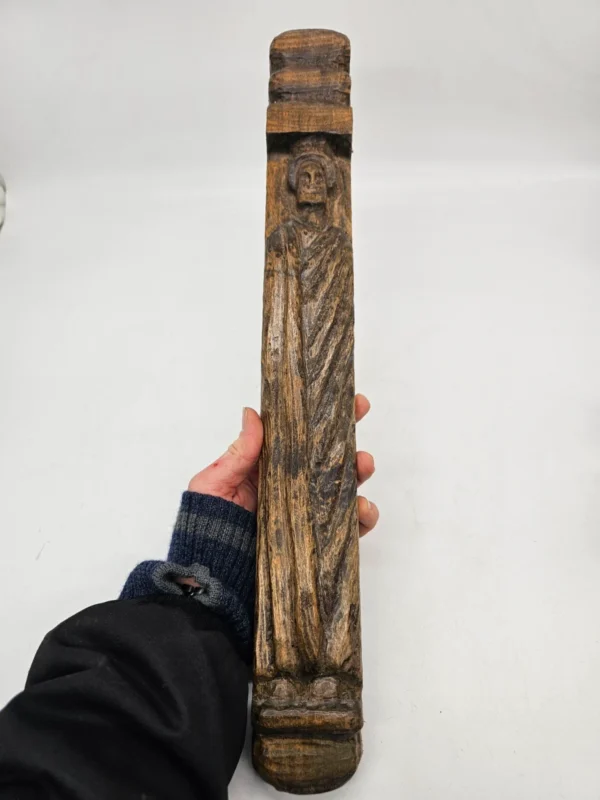 Rzeźba drewniana postać świętego 54 cm