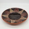 Ogromny Talerz dekoracyjny ceramiczny 38 cm ręcznie malowany
