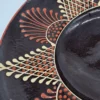 Ogromny Talerz dekoracyjny ceramiczny 38 cm ręcznie malowany