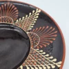 Ogromny Talerz dekoracyjny ceramiczny 38 cm ręcznie malowany
